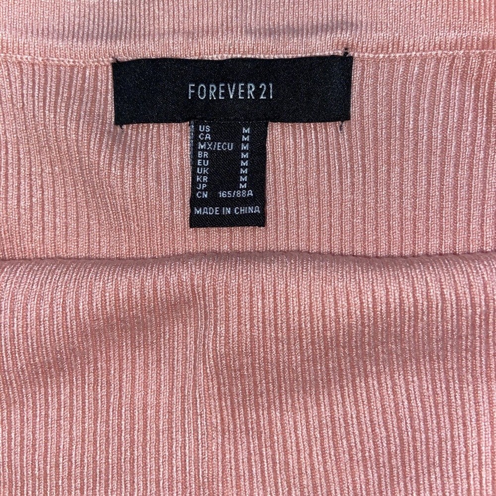 Pastel Pink Tube Top